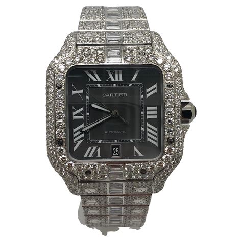 cartier watch diamonds|cartier diamond watches for sale.